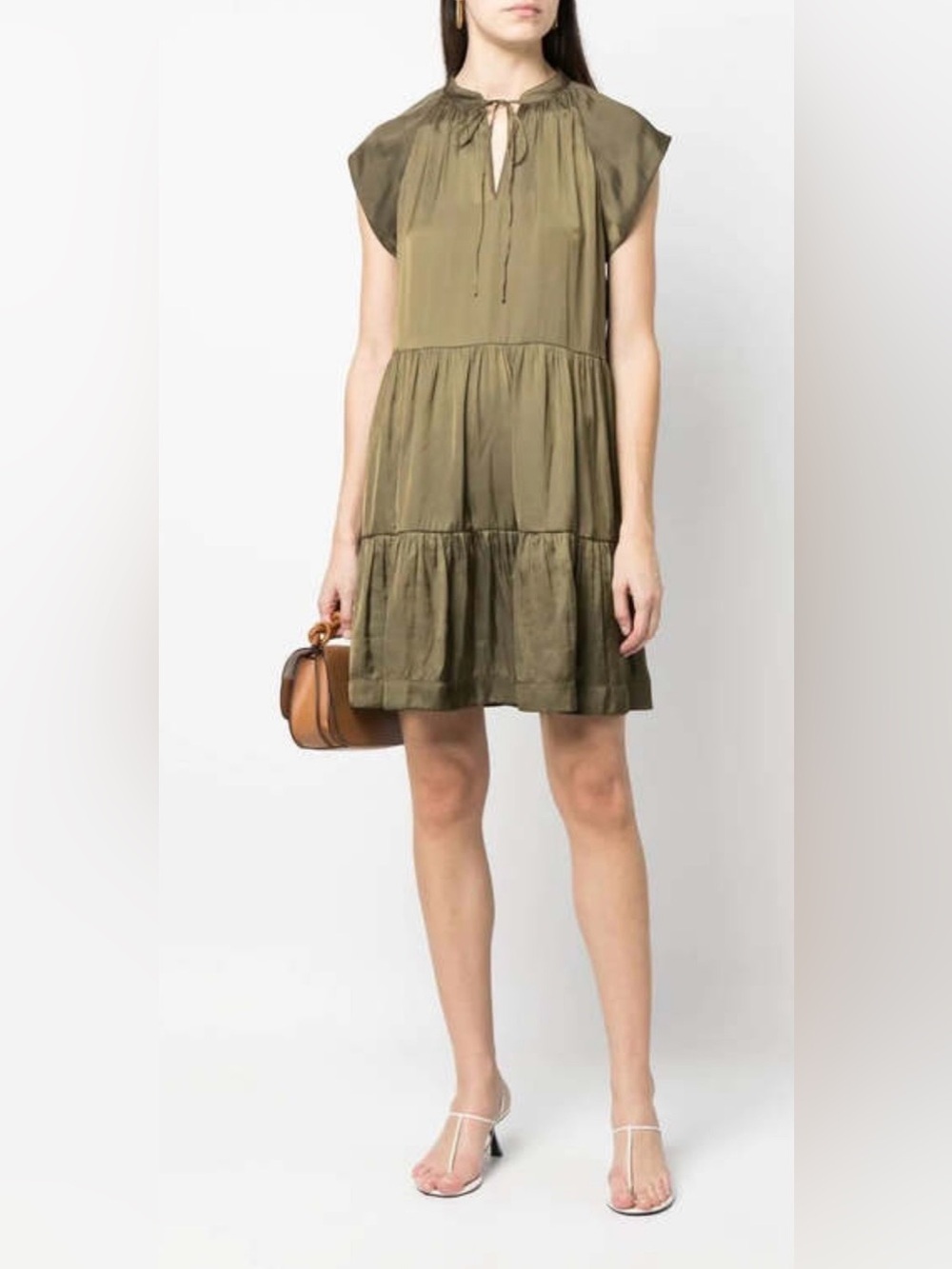 ZADIG & VOLTAIRE
RITO PLEATED DRESS - LAURIER